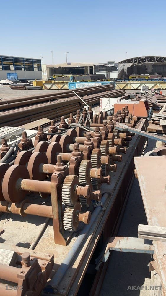 À vendre : ligne de production de rails de portes – fabrication locale – occasion