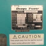Groupe électrogène DENYO 600PP