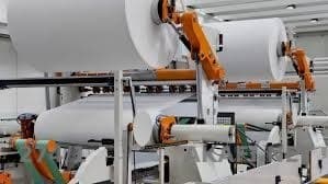 Usine de mouchoirs en papier