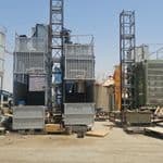 À vendre : Sections de mât et cabines de monte-charges de chantier - Province de Riyad