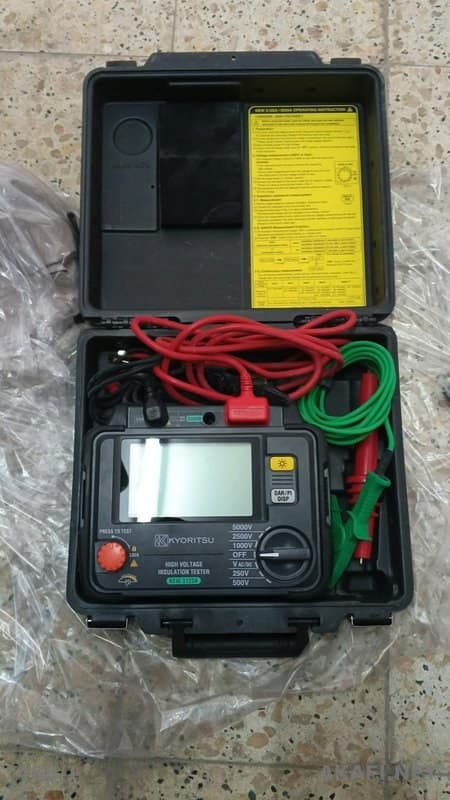 Kyoritsu KEW 3125A 高压绝缘电阻测试仪 5000V – 电气绝缘电阻测试仪