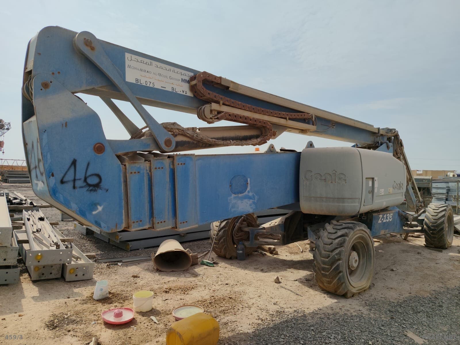 للبيع رافعة سلة مفصلية Genie Z-135 ارتفاع 41 متر  اعلان رقم 10014 3