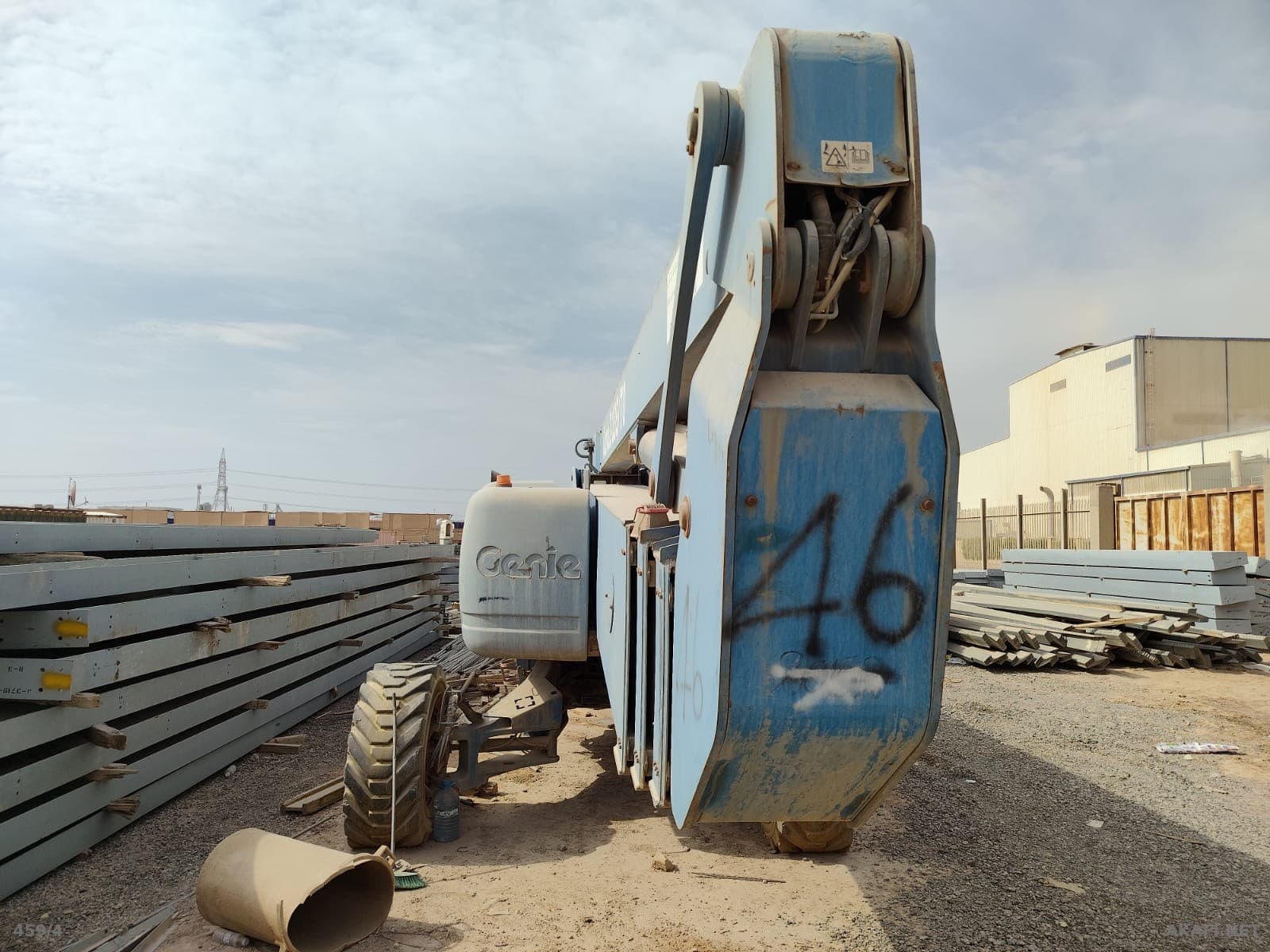 للبيع رافعة سلة مفصلية Genie Z-135 ارتفاع 41 متر  اعلان رقم 10014 4