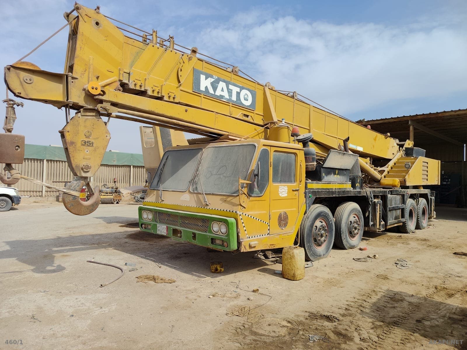 For Sale: Kato NK-350 Truck Crane 35-Ton Capacity – Ad No. 10015