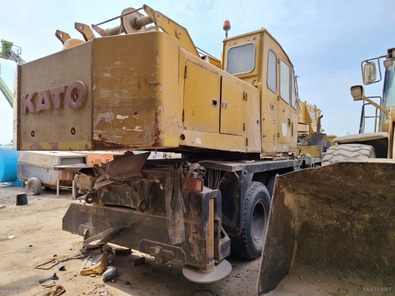 For Sale: Kato NK-350 Truck Crane 35-Ton Capacity – Ad No. 10015 9